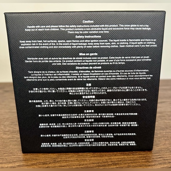 New Coach Snow Globe Pumpkin - Picture 9 of 9